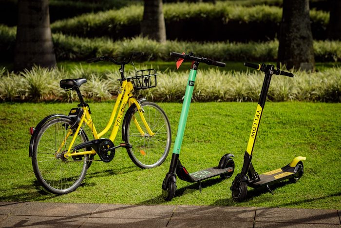 Grow Mobility formed with merger of Grin and Yellow.