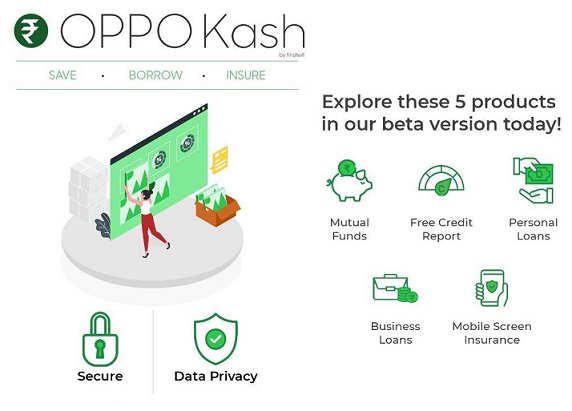 OPPO Kash to offer all end-to-end financial Services