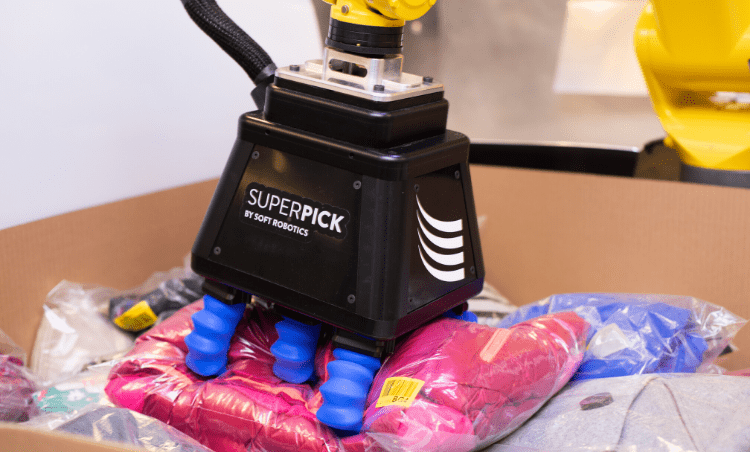 SuperPick Polybag Picking System designed to handle Reverse Logistics