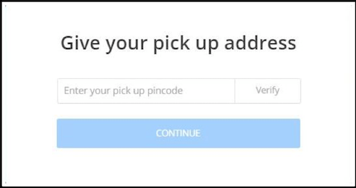 Flipkart Seller Registration - Pickup Pincode