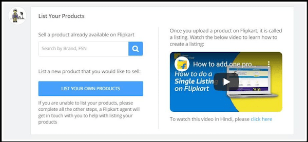 List Products on Your Flipkart Seller account